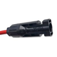 Set Verlängerungskabel Solarkabel MC4 (Solarstecker) 4mm²  für PV-Module 1m Länge