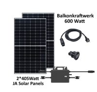 Mini PV Anlage Balkonkraftwerk 600Watt TSUN...
