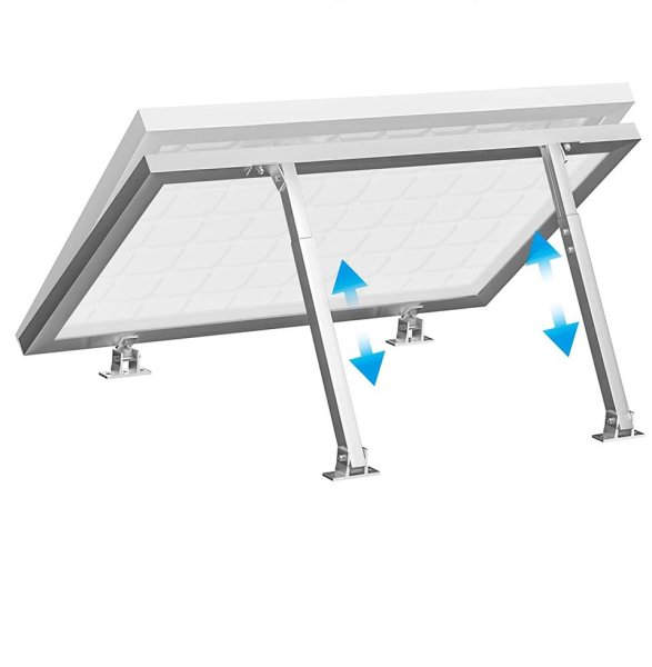 Solarmodul Halterung Solarpanel Halterung Mit Vario Konsole Aufständerung PV Dachbefestigung Montage 167127711476 Solarpanel Aufständerung Mit Winkel